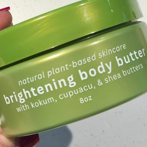 brightening body butter 8oz or 4oz (warm vanilla)