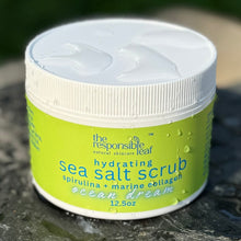 Load image into Gallery viewer, OUT OF STOCK hydrating sea salt scrub 12.5oz (ocean dream)
